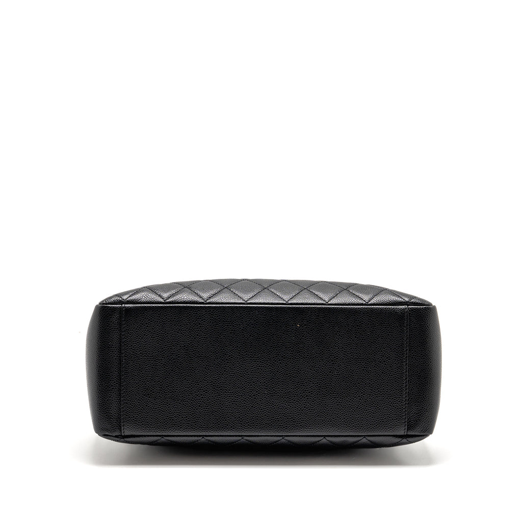 CHANEL GRAND SHOPPING TOTE CAVIAR BLACK SHW