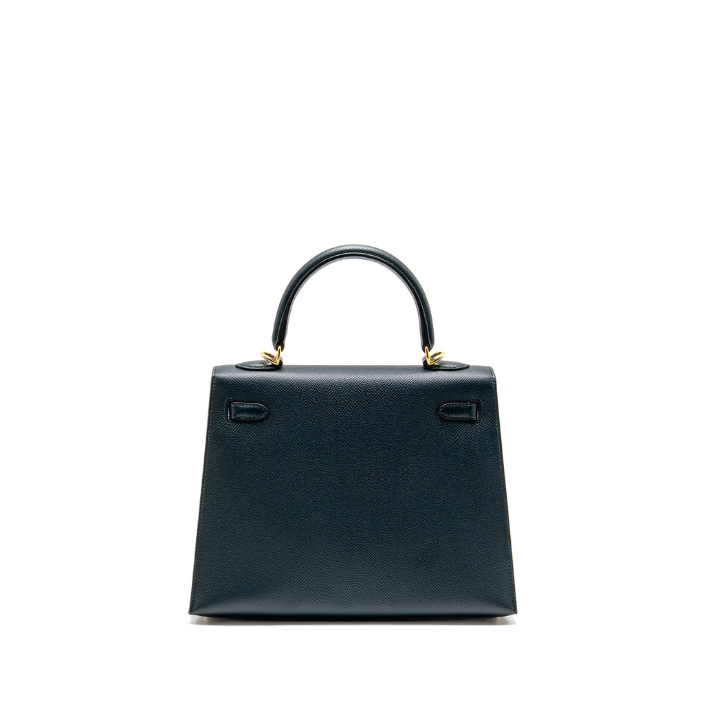 HERMES KELLY 25 EPSOM VERT CYPRESS GHW