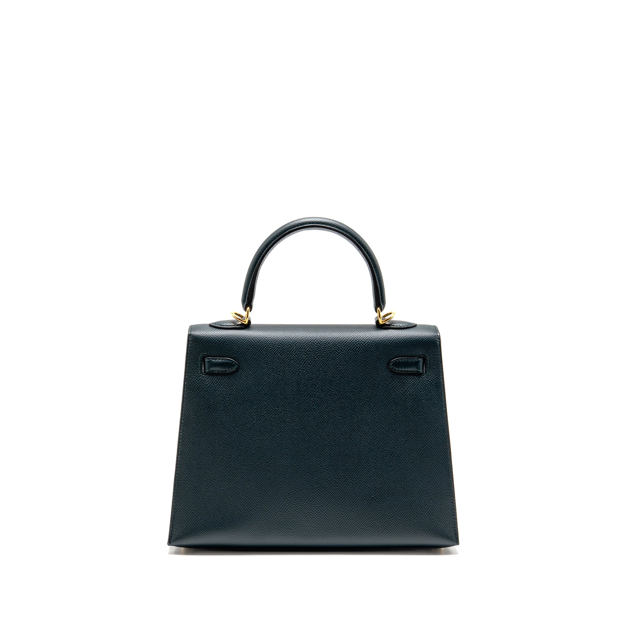 HERMES KELLY 25 EPSOM VERT CYPRESS GHW