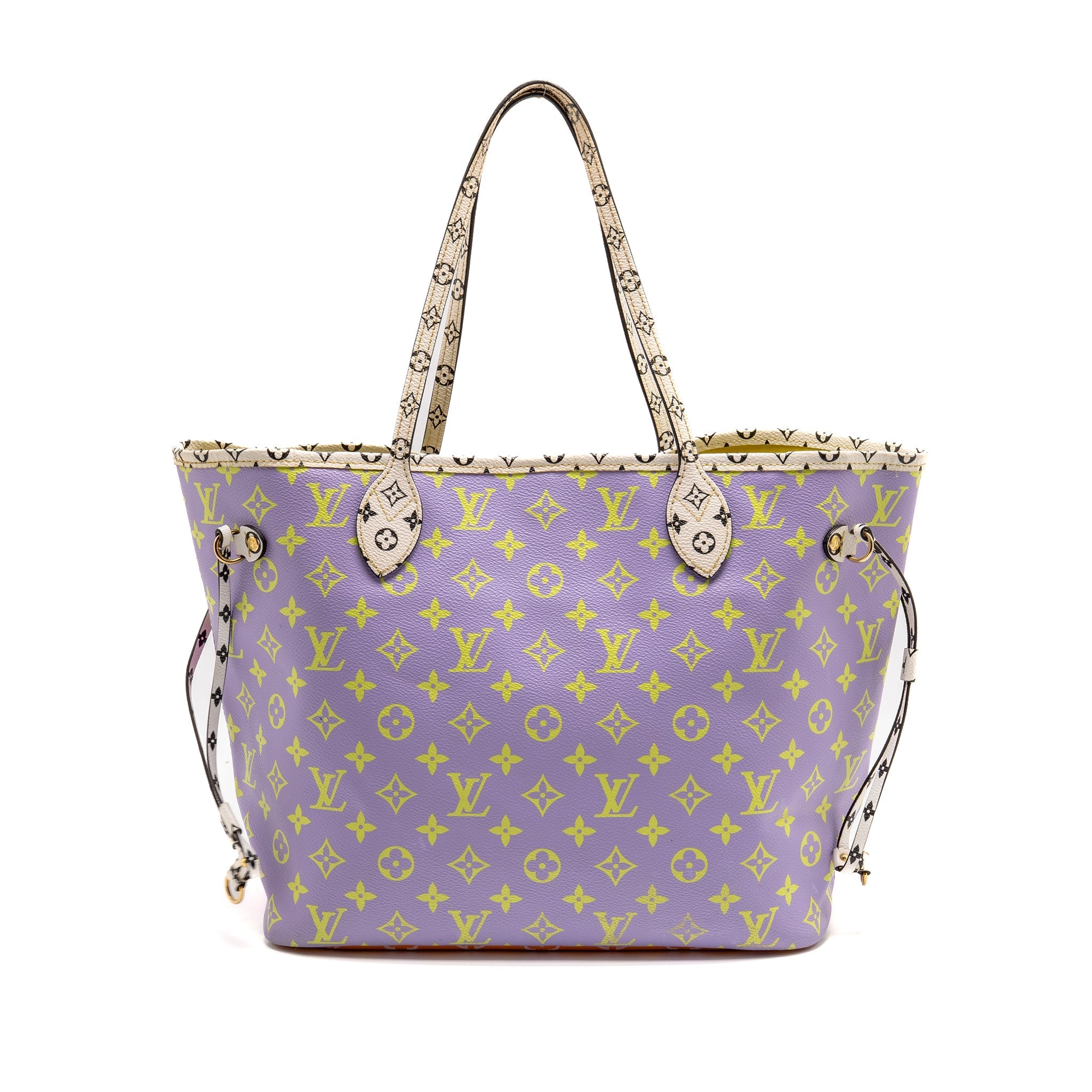 LOUIS VUITTON NEVERFULL MM GIANT MONOGRAM CANVAS MULTICOLOUR GHW