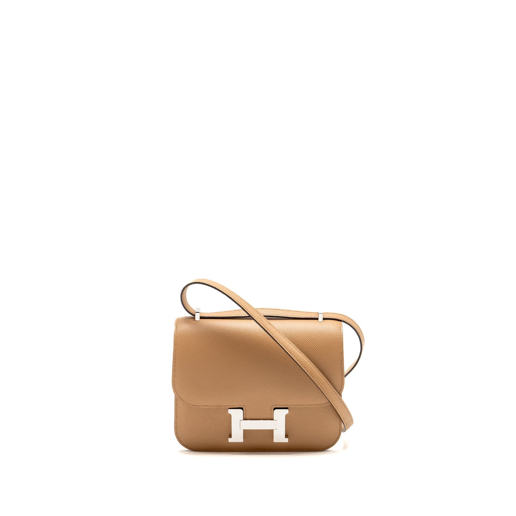 HERMES MINI CONSTANCE EPSOM 0M CHAI SHW