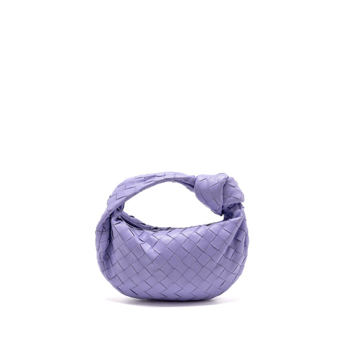 BOTTEGA VENETA MINI JODIE LAMBSKIN PURPLE SHW