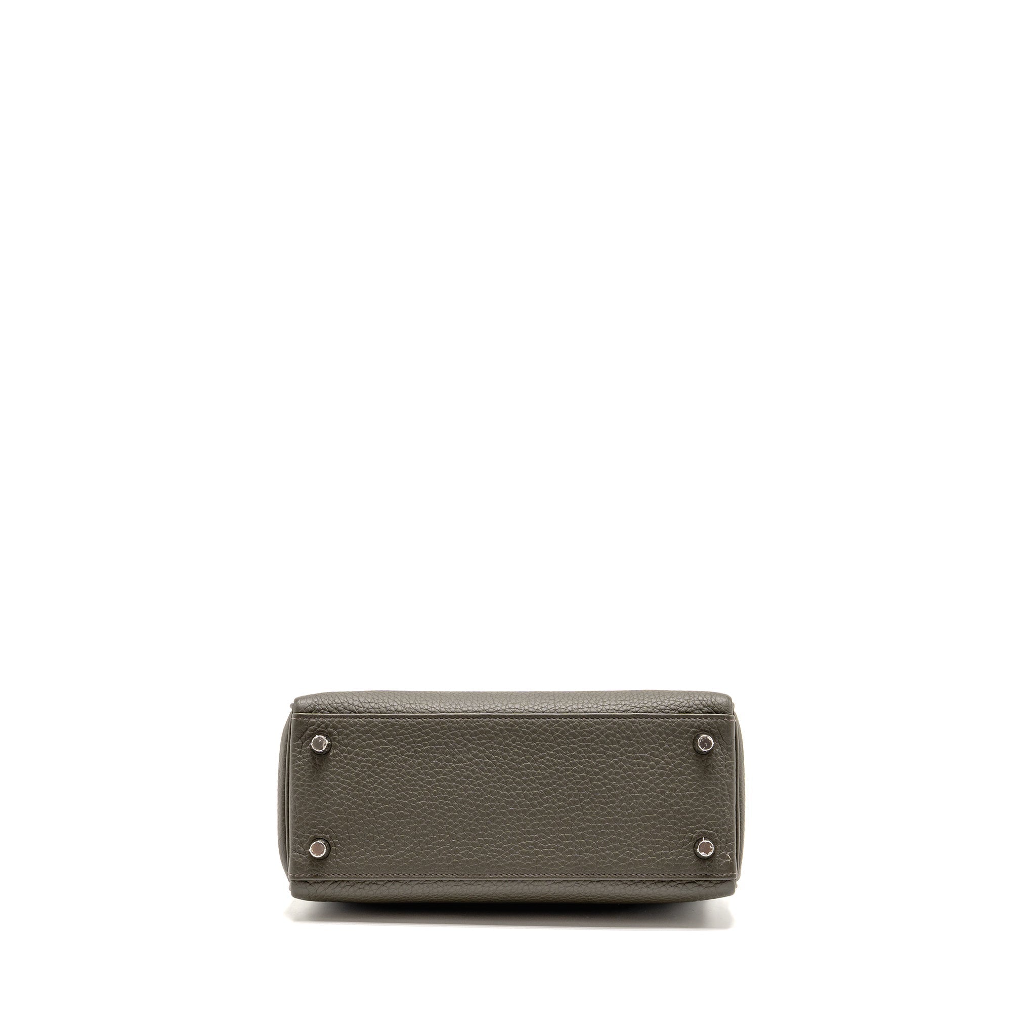 HERMES KELLY 25 TOGO C6 VERT DE GRIS SHW