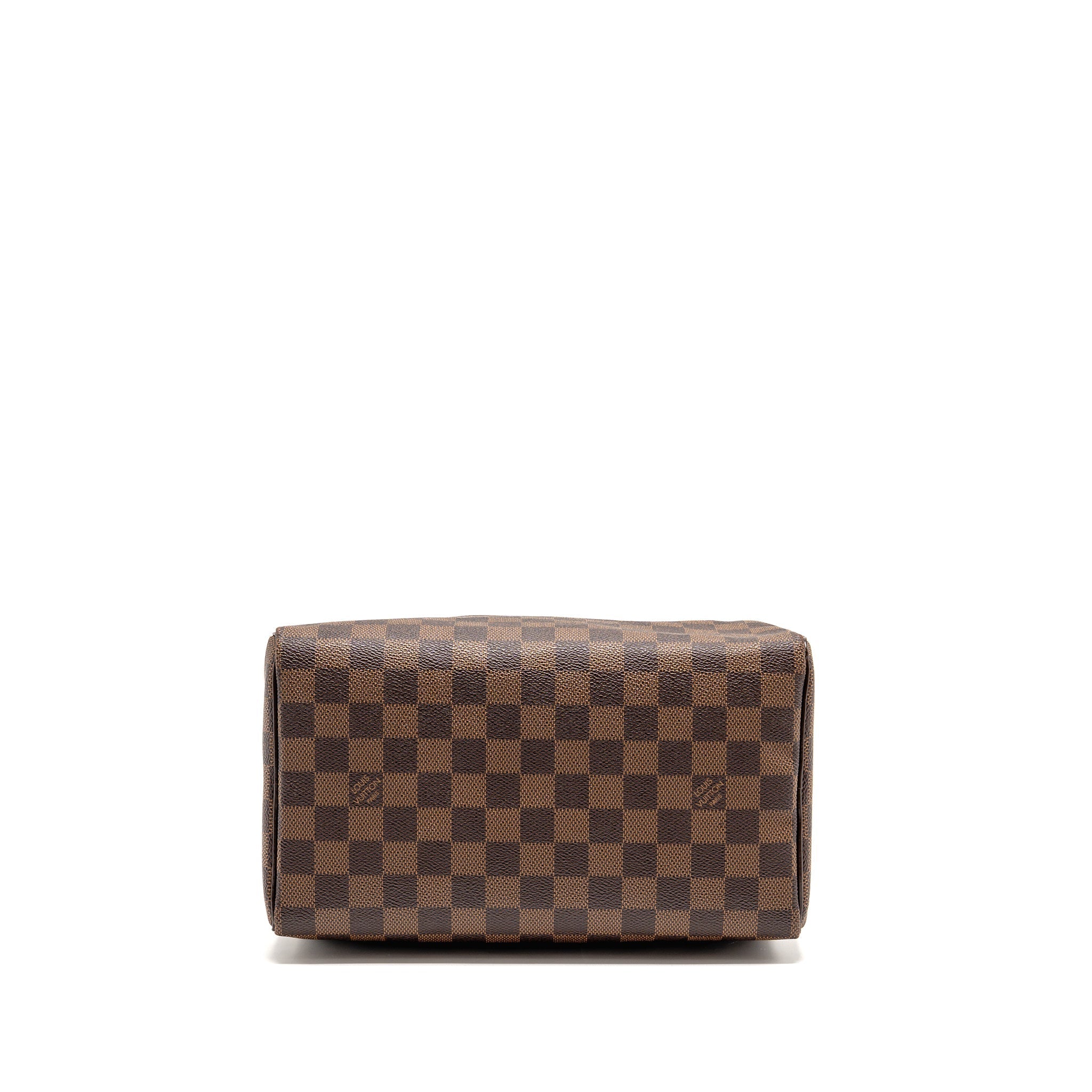 LOUIS VUITTON SPEEDY 25 DAMIER EBENE CANVAS GHW