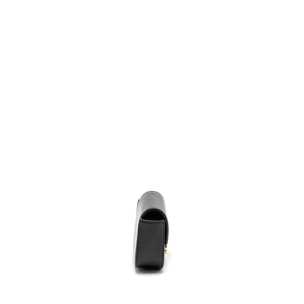 CELINE MINI CLAUDE CALFSKIN BLACK GHW