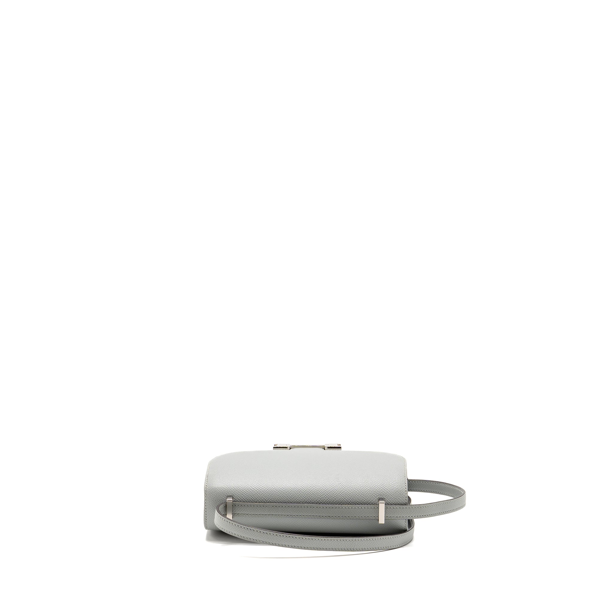 HERMES MINI CONSTANCE EPSOM GRIS MOUETTE SHW