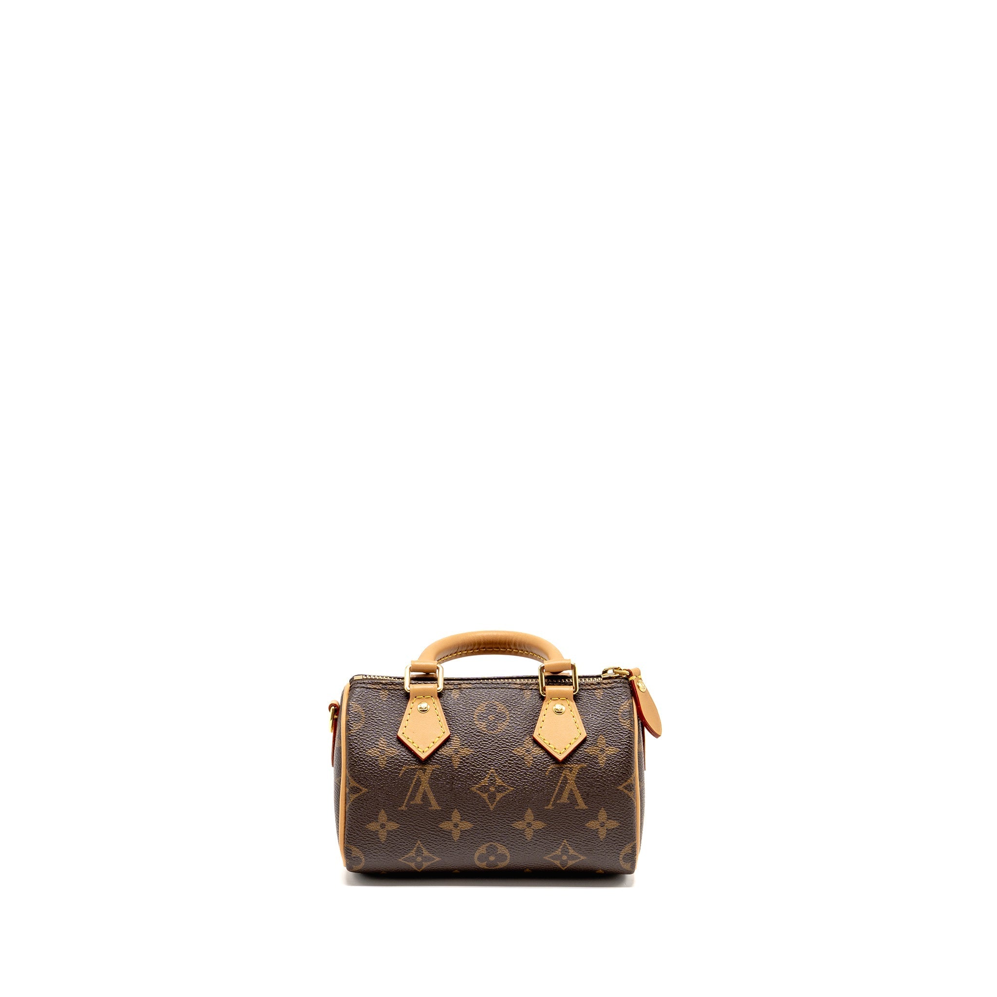 LOUIS VUITTON NANO SPEEDY MONOGRAM CANVAS GHW