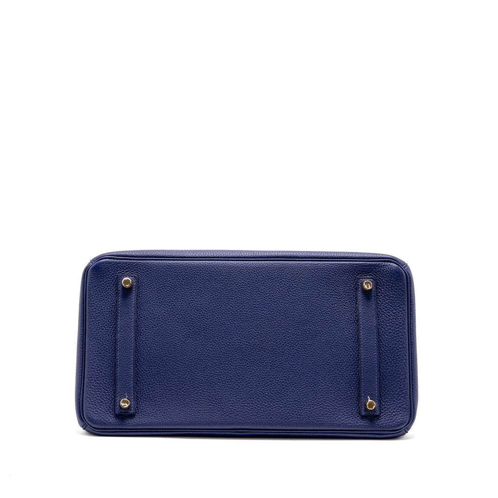 HERMES BIRKIN 35 TOGO BLUE GHW