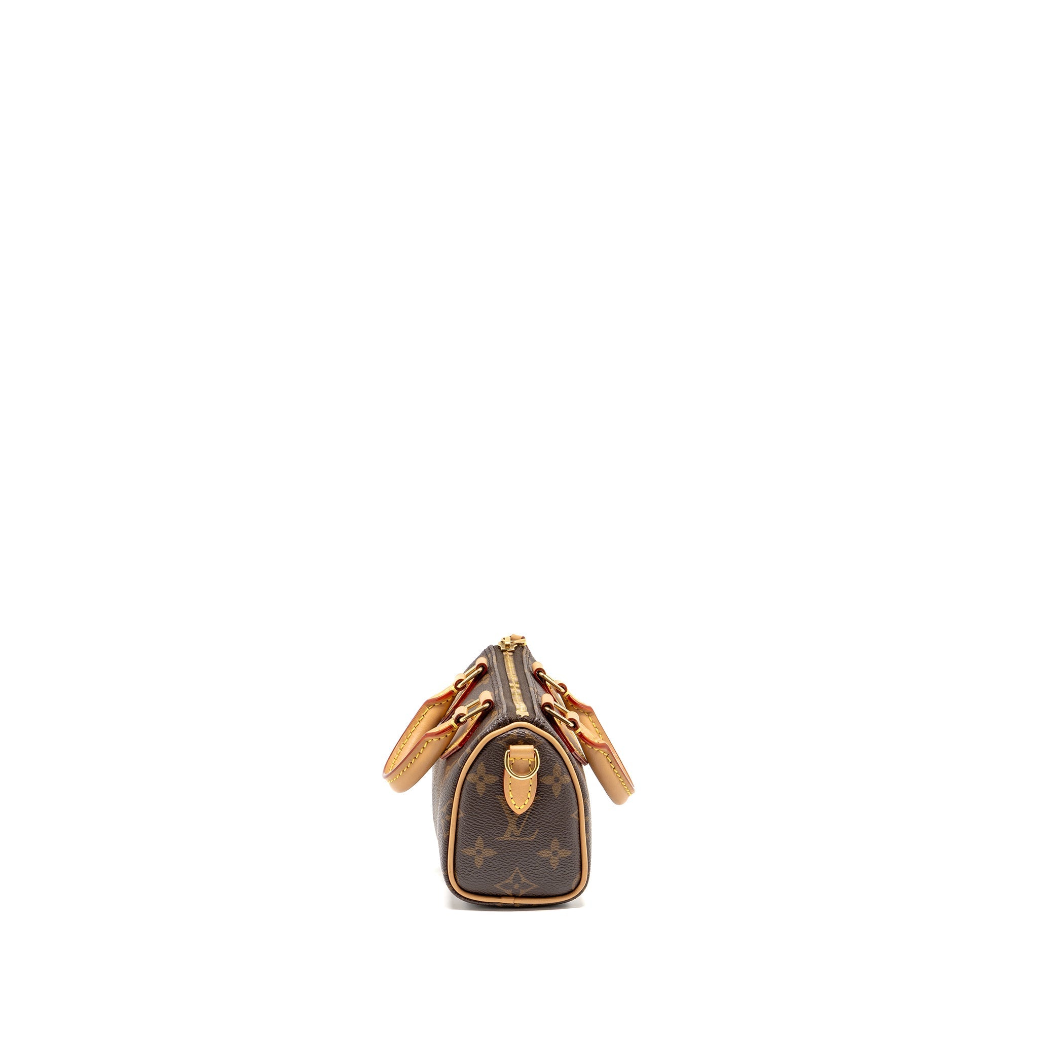 LOUIS VUITTON NANO SPEEDY MONOGRAM CANVAS GHW