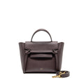 CELINE MICRO BELT BAG GRAINED CALFSKIN BURGUNDY GHW