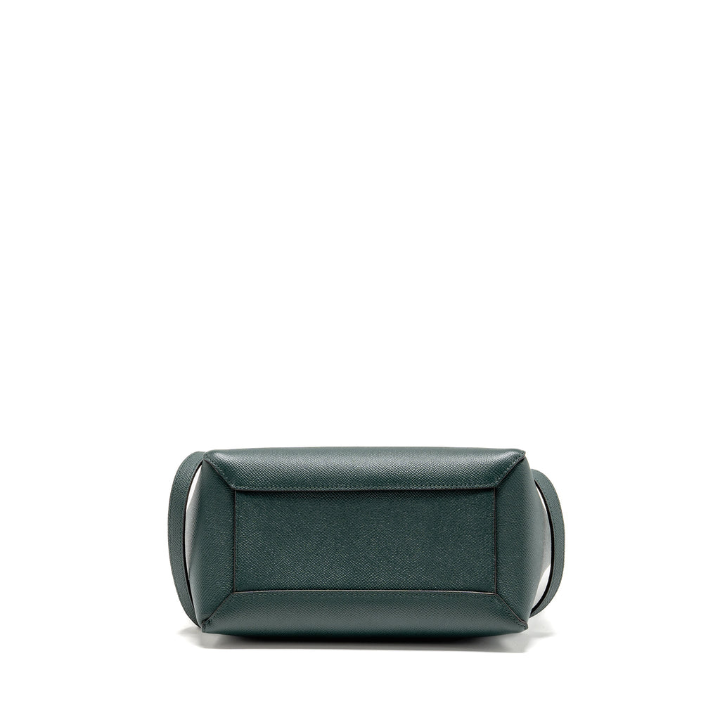 CELINE MICRO BELT BAG CALFSKIN GREEN GHW