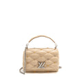 LOUIS VUITTON GO-14 MM LAMBSKIN BEIGE MULTICOLOUR HARDWARE