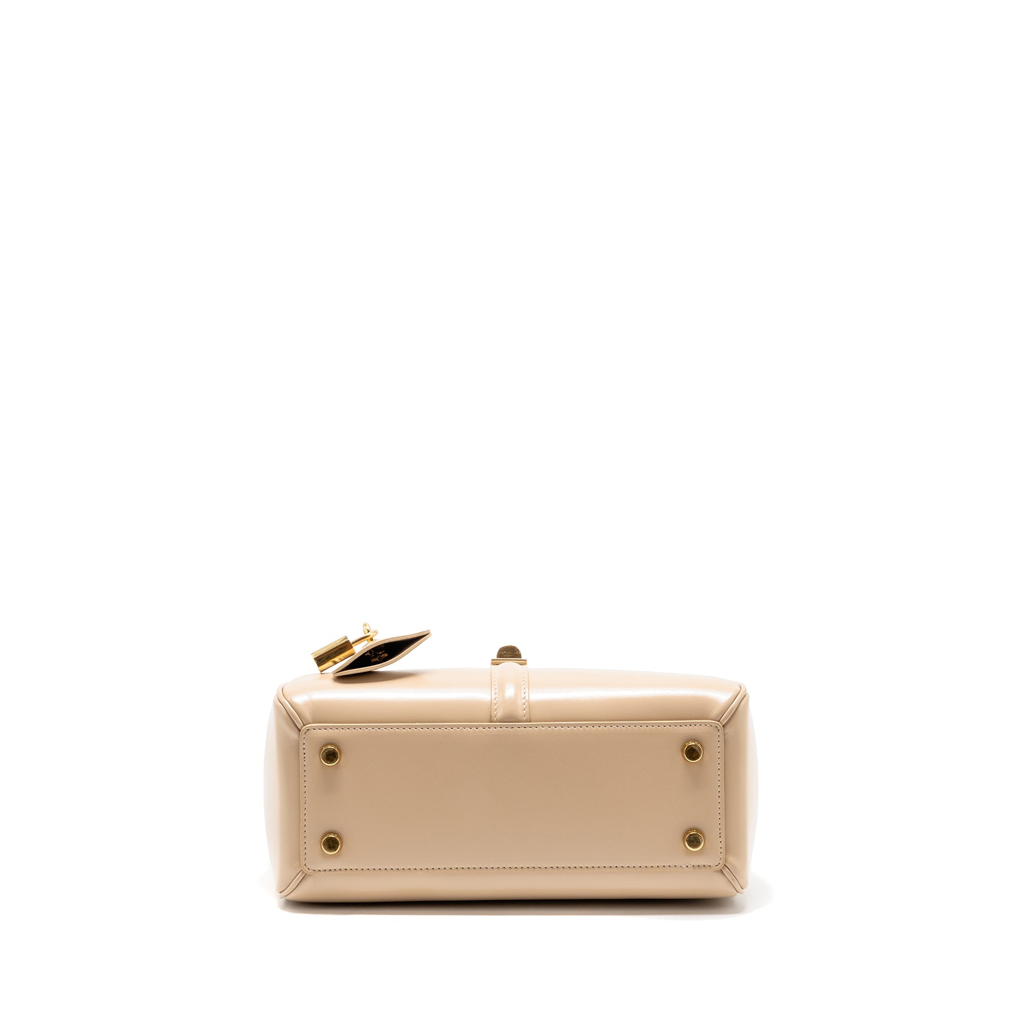 CELINE SMALL SOFT 16 BAG CALFSKIN BEIGE GHW