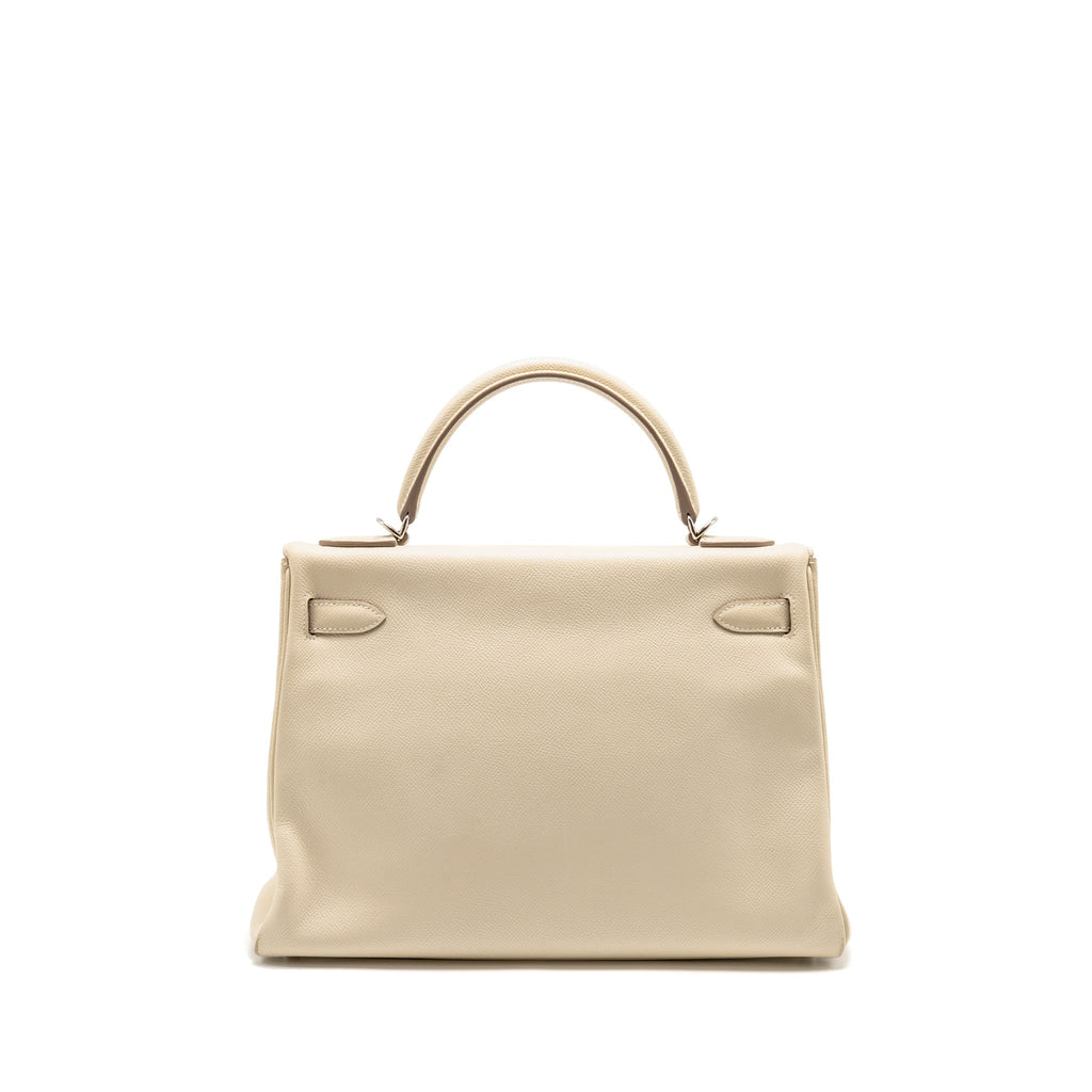 HERMES KELLY 32 EPSOM RETOURNE CRAIE SHW