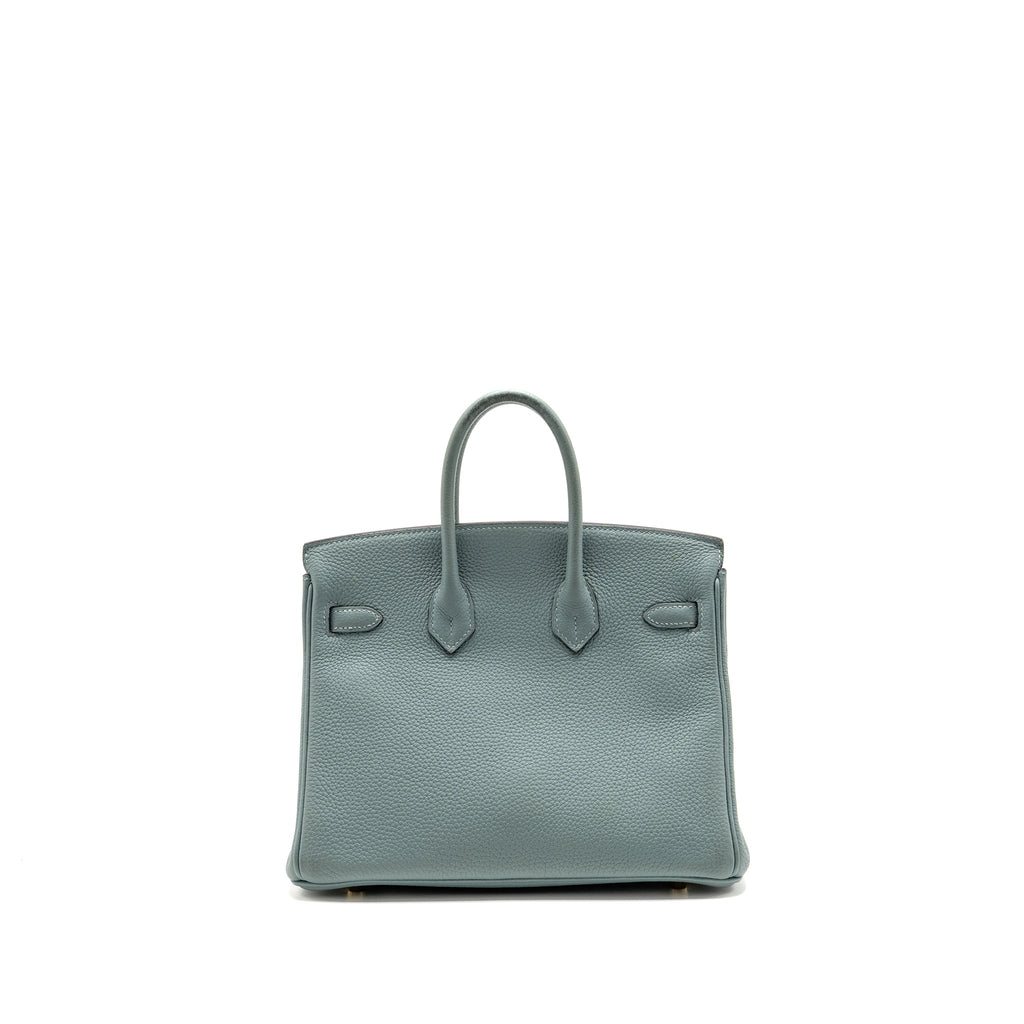 HERMES BIRKIN 25 TOGO 7G CIEL GHW