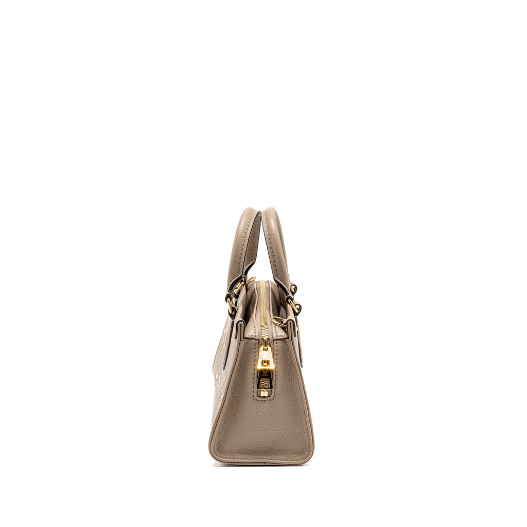 LOUIS VUITTON ONTHEGO EAST WEST MONOGRAM EMPREINTE LEATHER DOVE/CREAM GHW