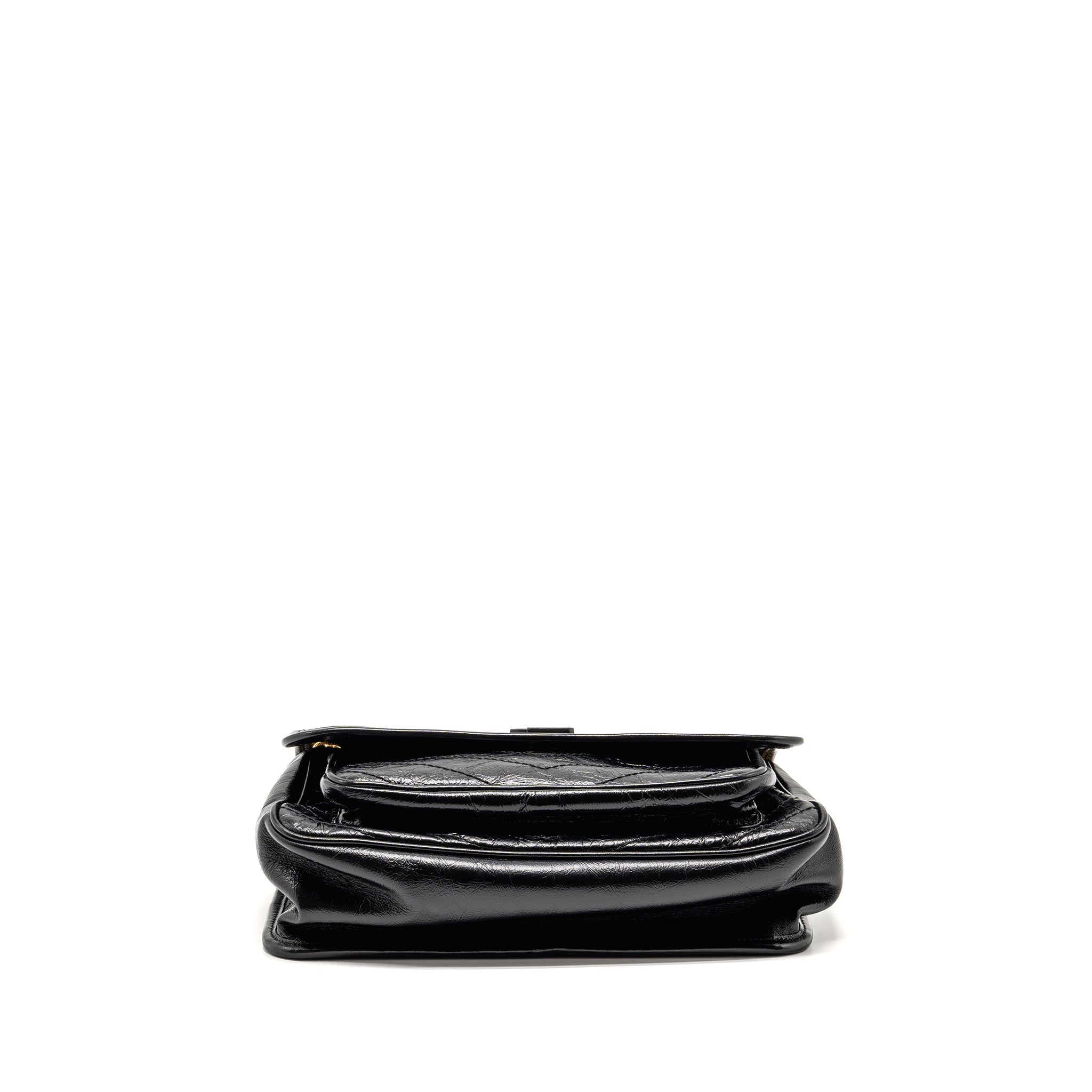 SAINT LAURENT/YSL MEDIUM NIKI CHAIN BAG VINTAGE CALFSKIN BLACK GHW