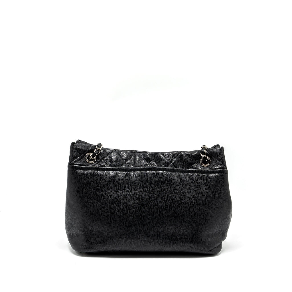 CHANEL MATTRESSES CHAIN TOTE BAG CAVIAR BLACK SHW