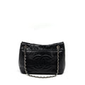 CHANEL MATTRESSES CHAIN TOTE BAG CAVIAR BLACK SHW