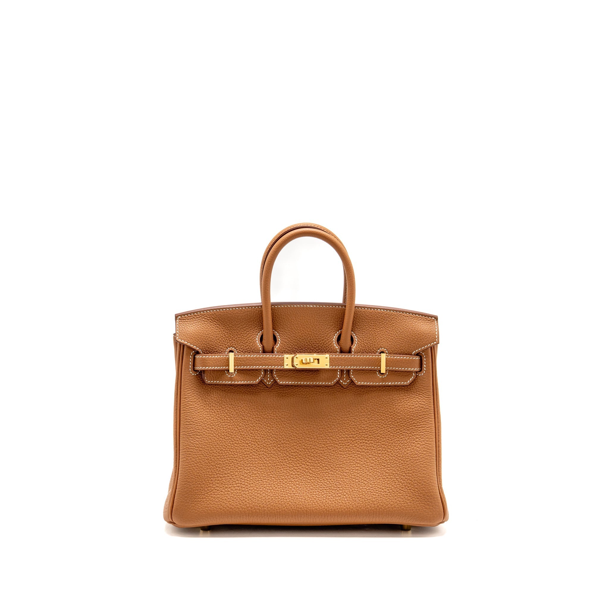 HERMES BIRKIN 25 TOGO GOLD GHW