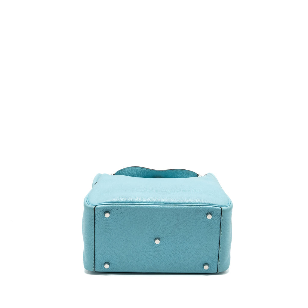 HERMES LINDY 30 CLEMENCE 3P BLUE ATOLL SHW
