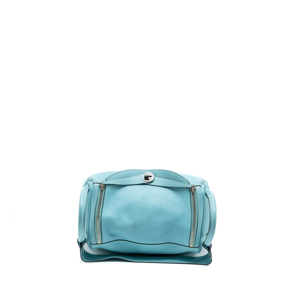 HERMES LINDY 30 CLEMENCE 3P BLUE ATOLL SHW