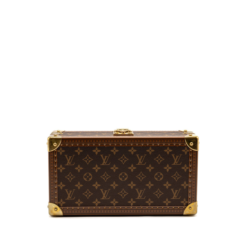 LOUIS VUITTON COFFRET 8 MONTRES MONOGRAM CANVAS / ROUGE FUSION GHW