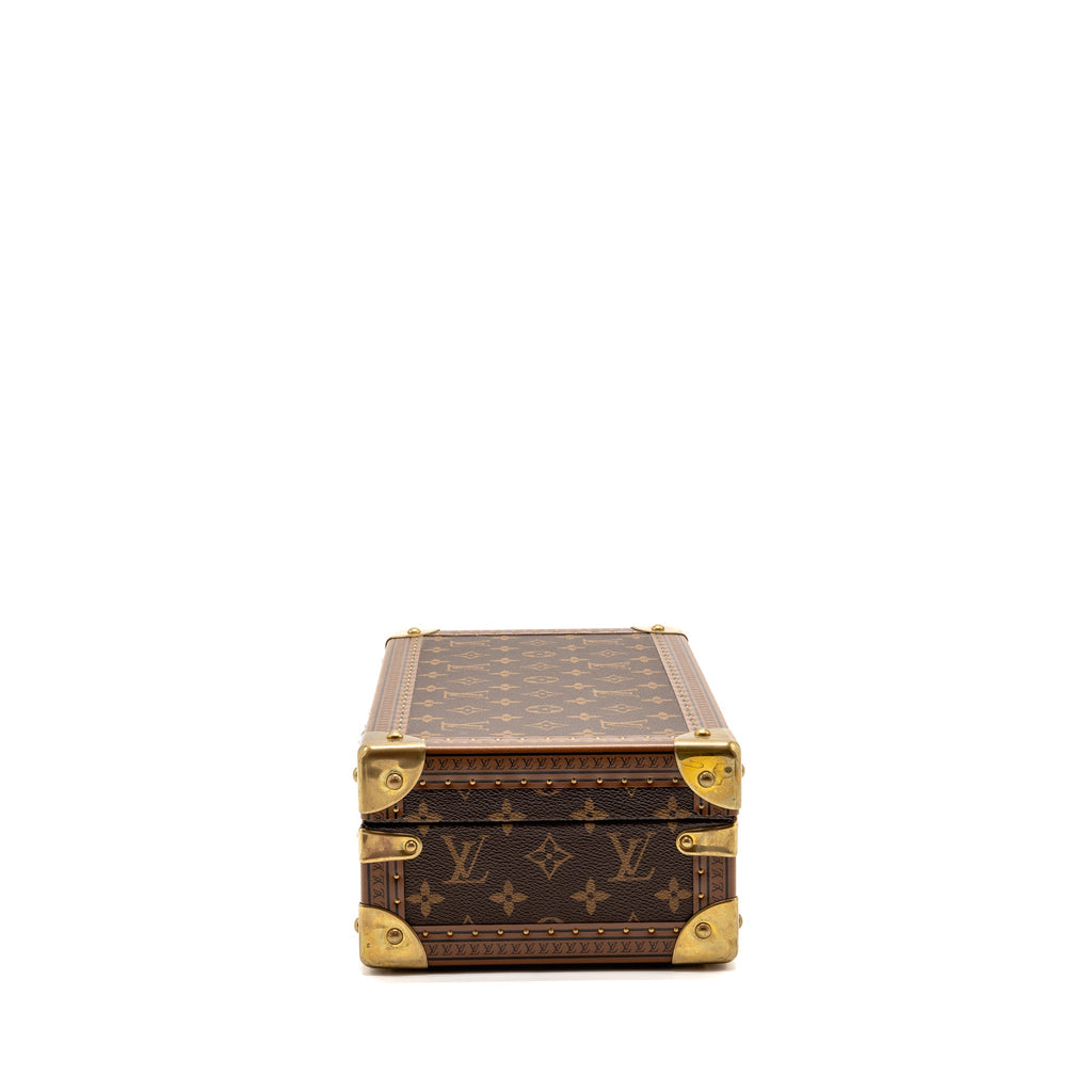 LOUIS VUITTON COFFRET 8 MONTRES MONOGRAM CANVAS / ROUGE FUSION GHW