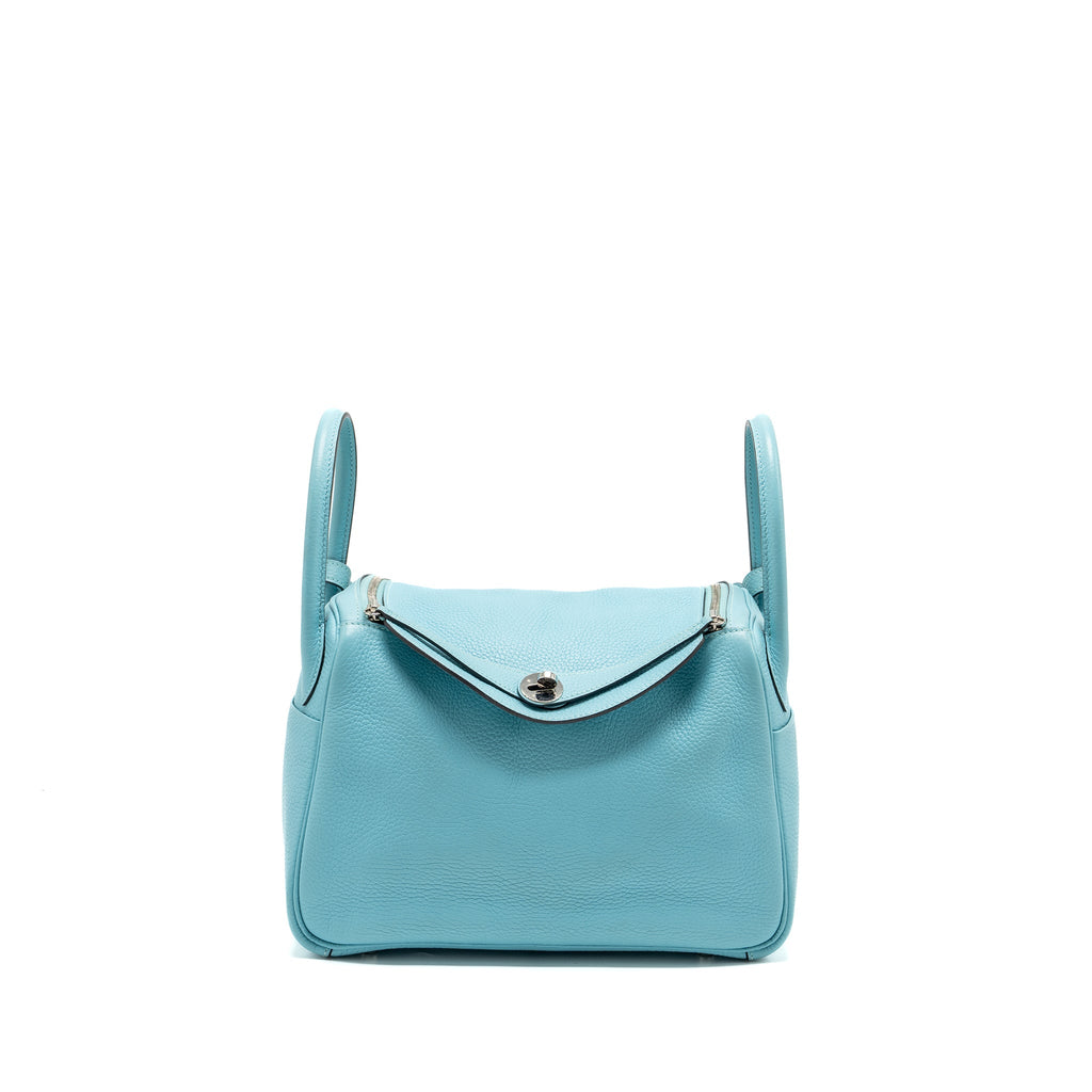 HERMES LINDY 30 CLEMENCE 3P BLUE ATOLL SHW