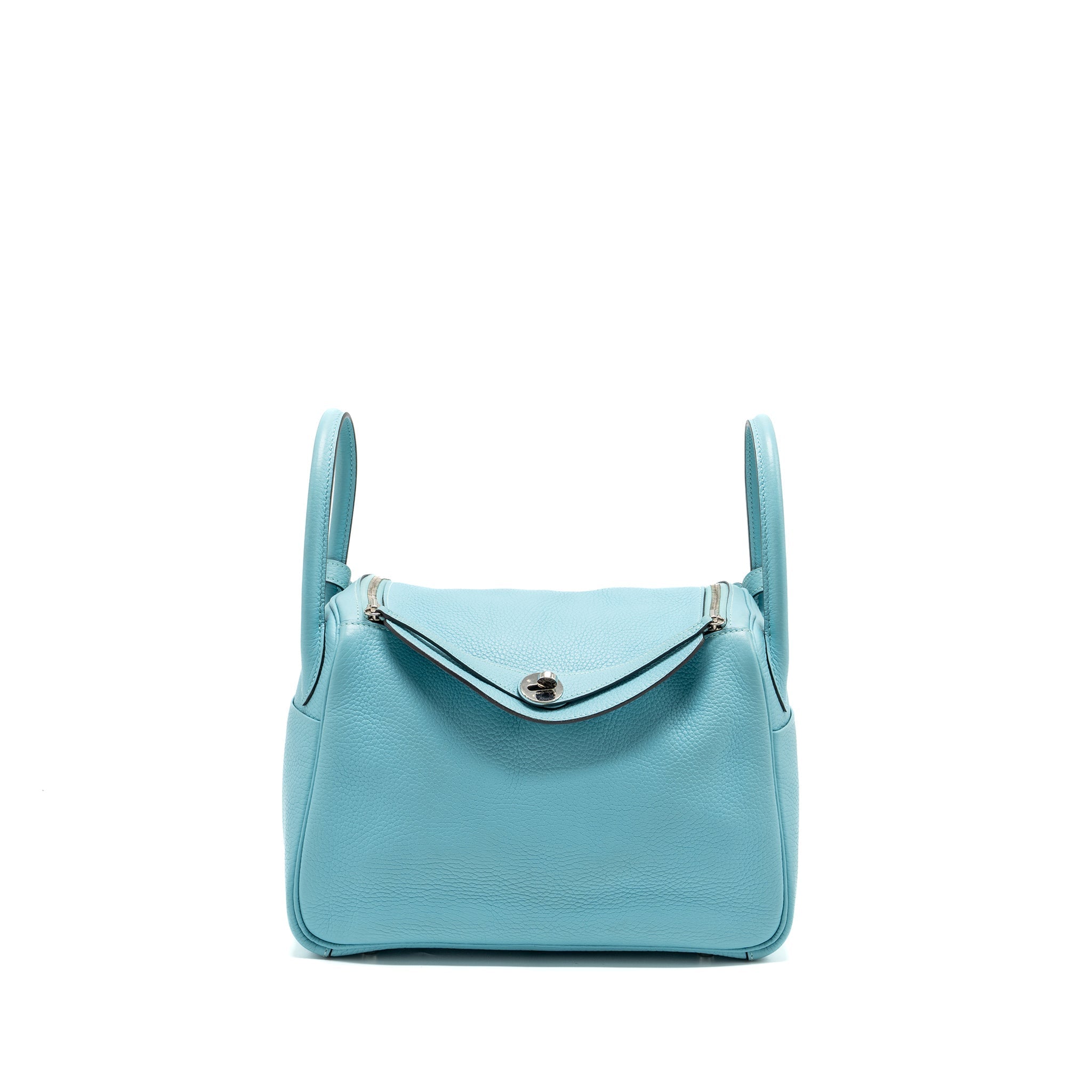 HERMES LINDY 30 CLEMENCE 3P BLUE ATOLL SHW