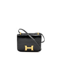 HERMES VINTAGE CONSTANCE 24 SHINY ALLIGATOR DARK BLUE GHW