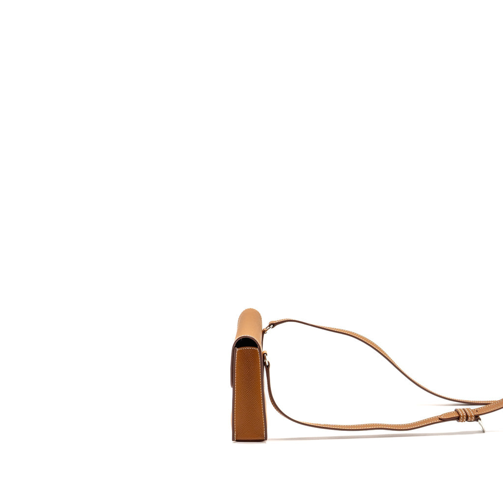 HERMES PORTEFEUILLE-SAC HERMESNAP EPSOM GOLD SHW