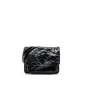 SAINT LAUREN MEDIUM NIKI CALFSKIN BLACK RUTHENIUM HARDWARE