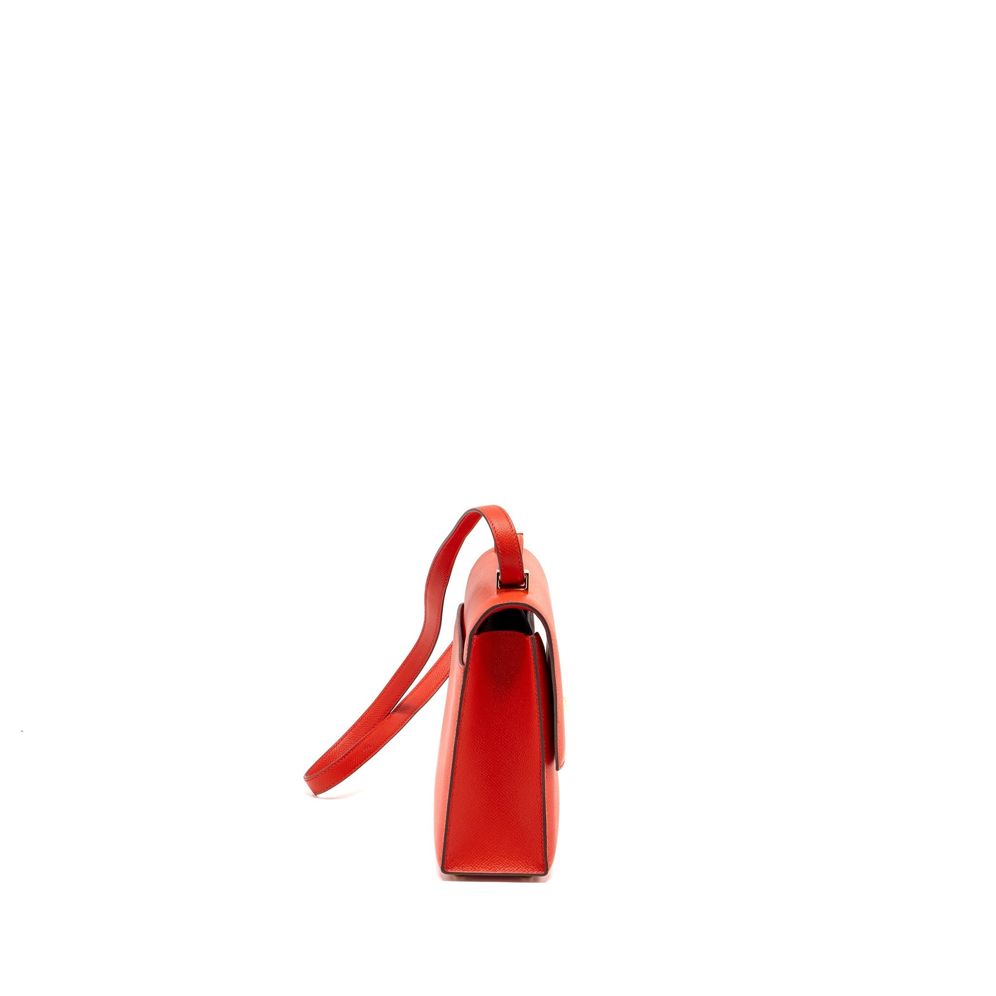 HERMES VERROU 21 EPSOM S3 ROUGE DE COEUR LGHW