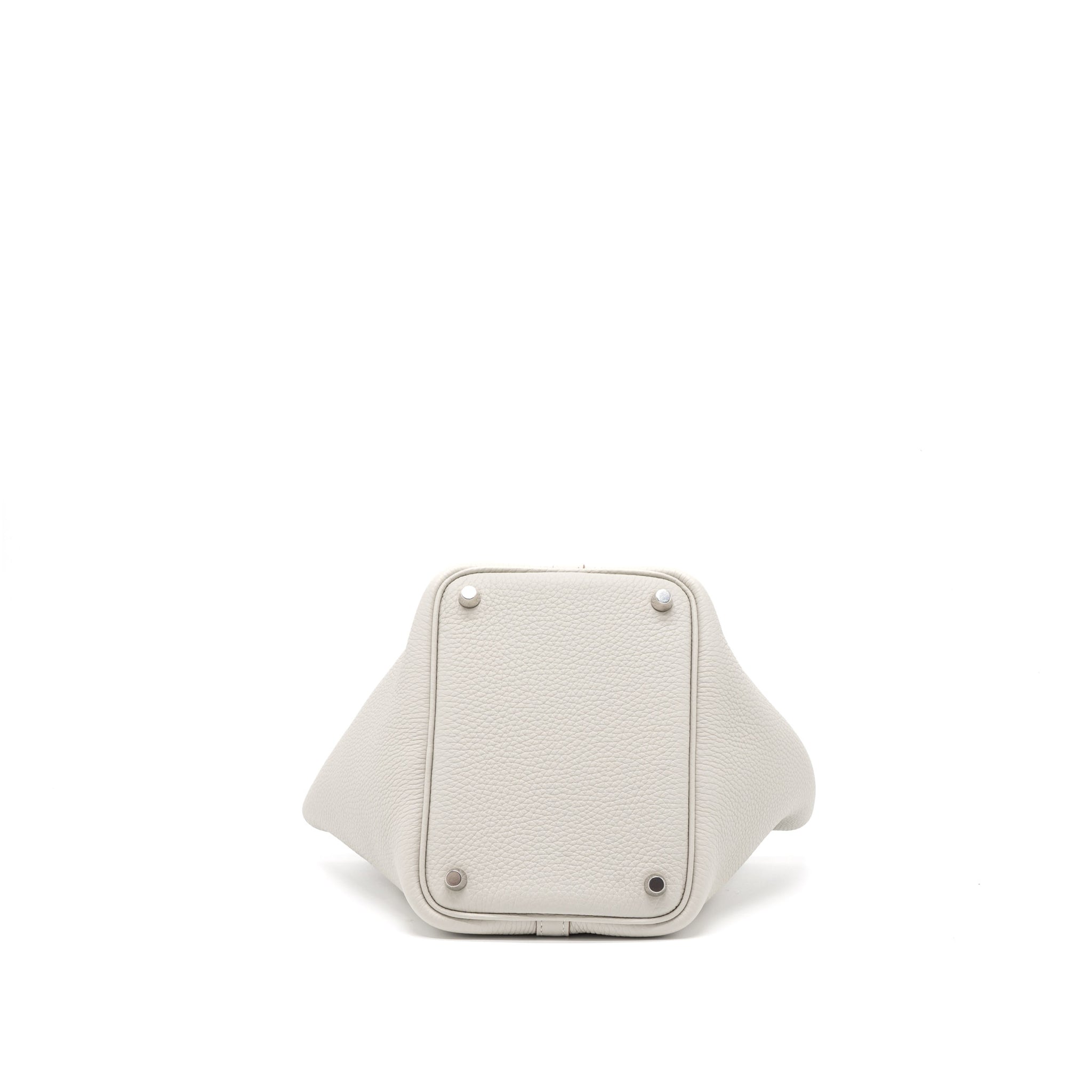 HERMES PICOTIN 18 LOCK BAG CLEMENCE GRIS PERLE SHW