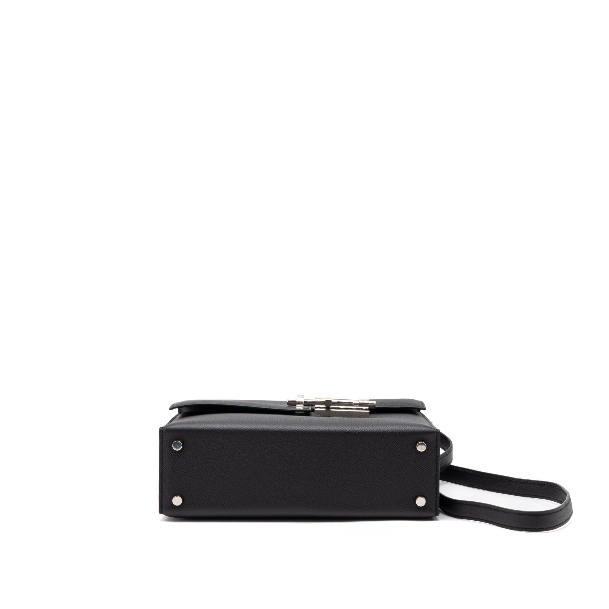 HERMES VERROU 21 BAG EPSOM BLACK SHW