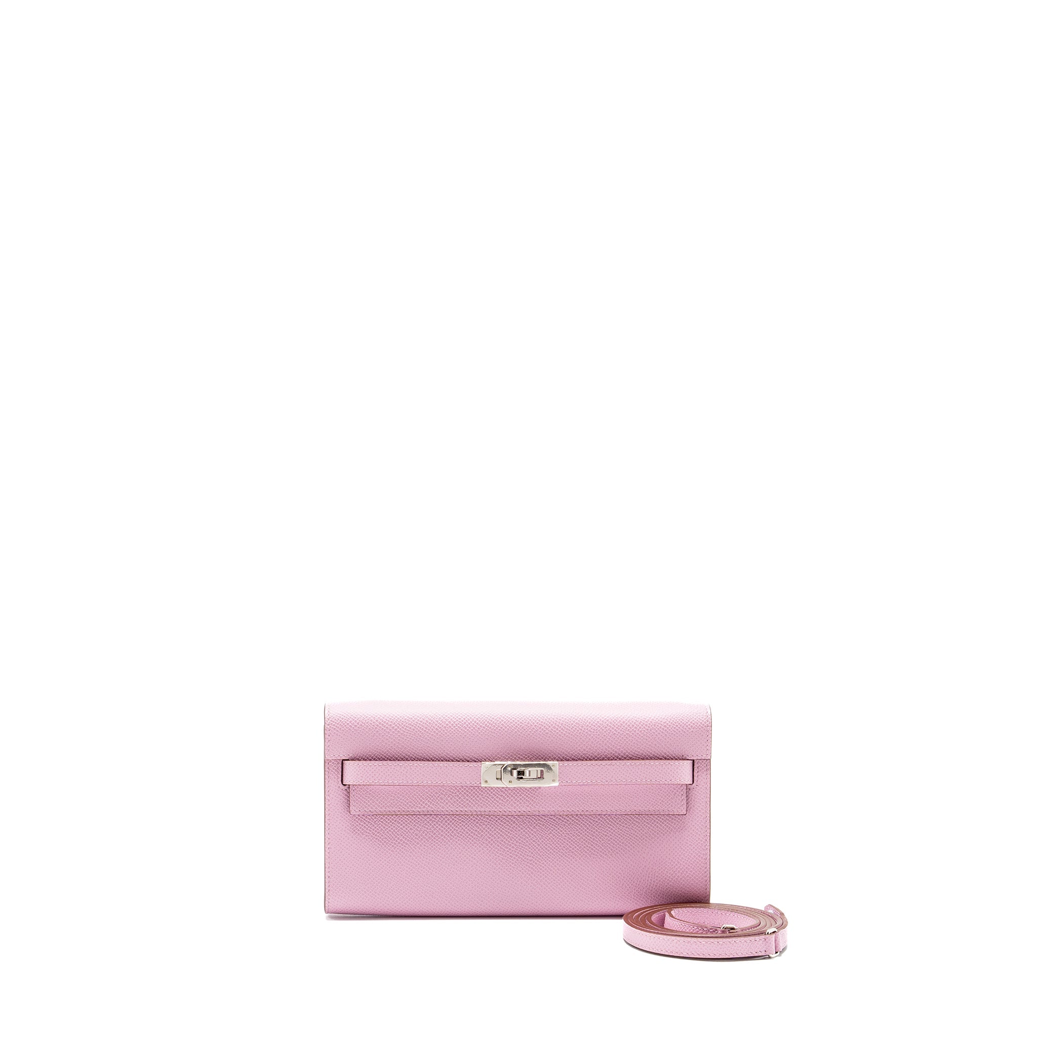 HERMES KELLY TO GO EPSOM X9 MAUVE SYLVESTRE SHW