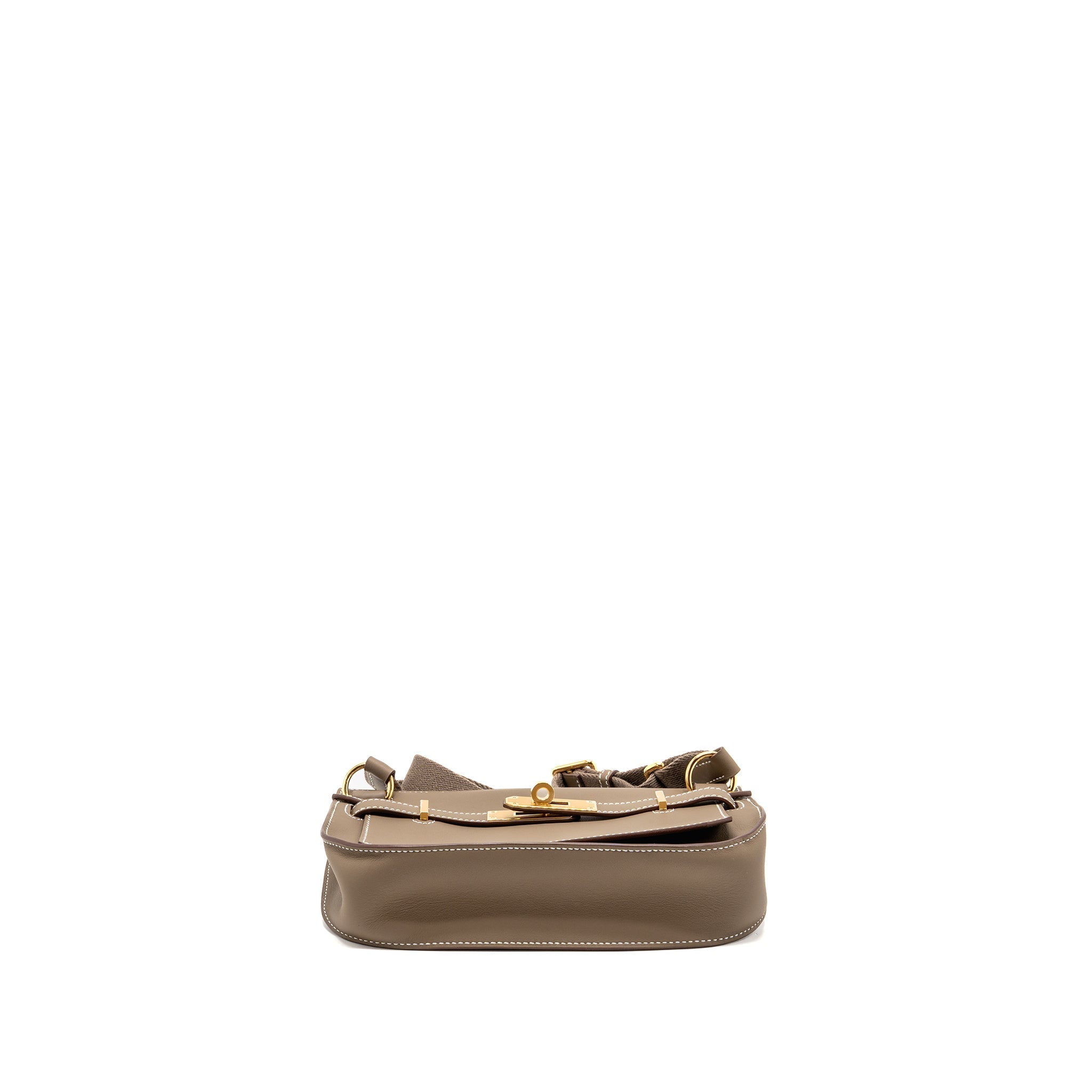 HERMES MINI JYPSIERE SWIFT ETOUPE GHW