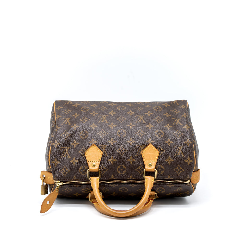 LOUIS VUITTON SPEEDY 30 MONOGRAM CANVAS GHW