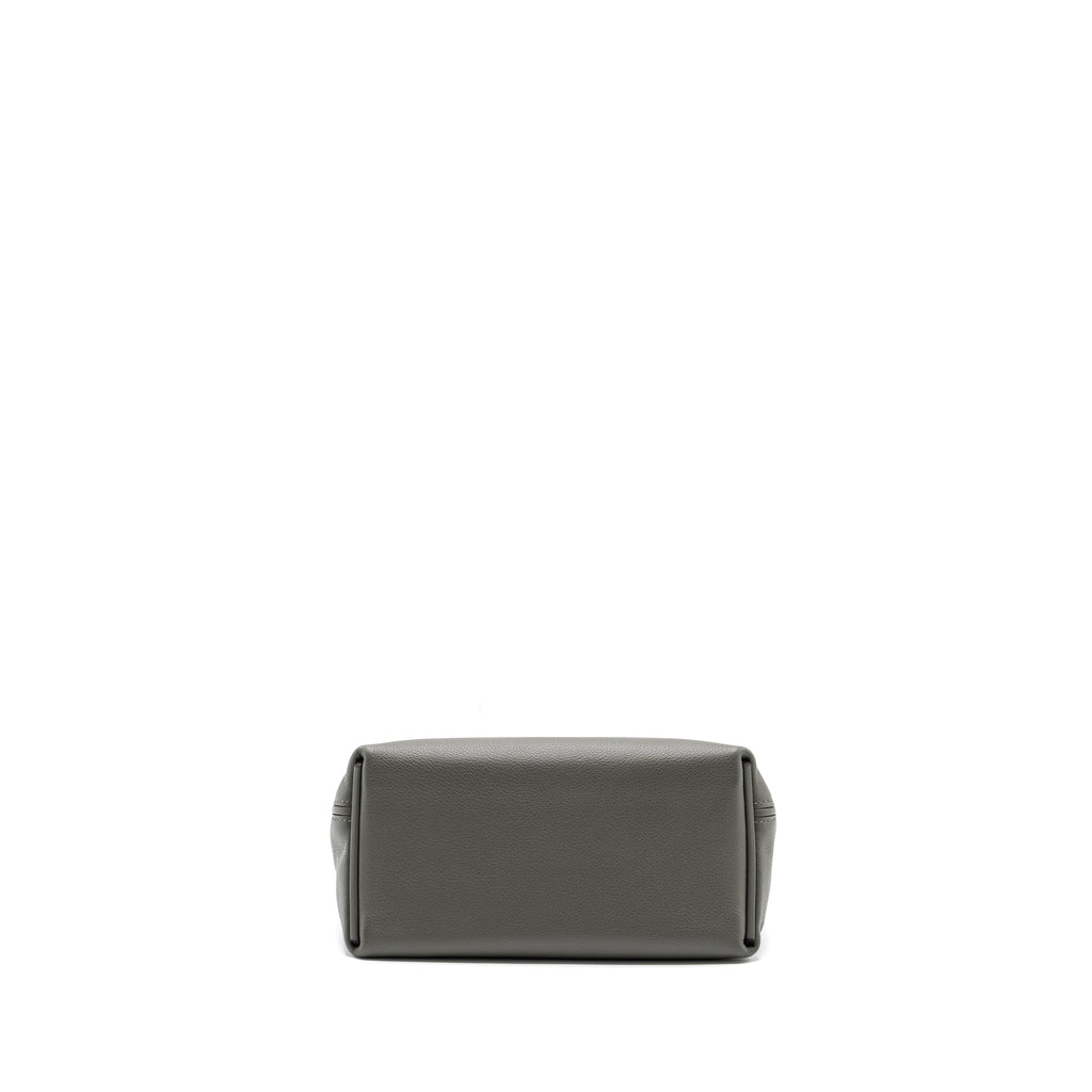 HERMES MINI 24/24 2424-21 BAG EVERCOLOR / SWIFT GRIS MEYER GHW