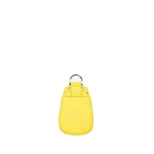 DIOR SADDLE COIN POUCH/BAG CHARM YELLOW SHW