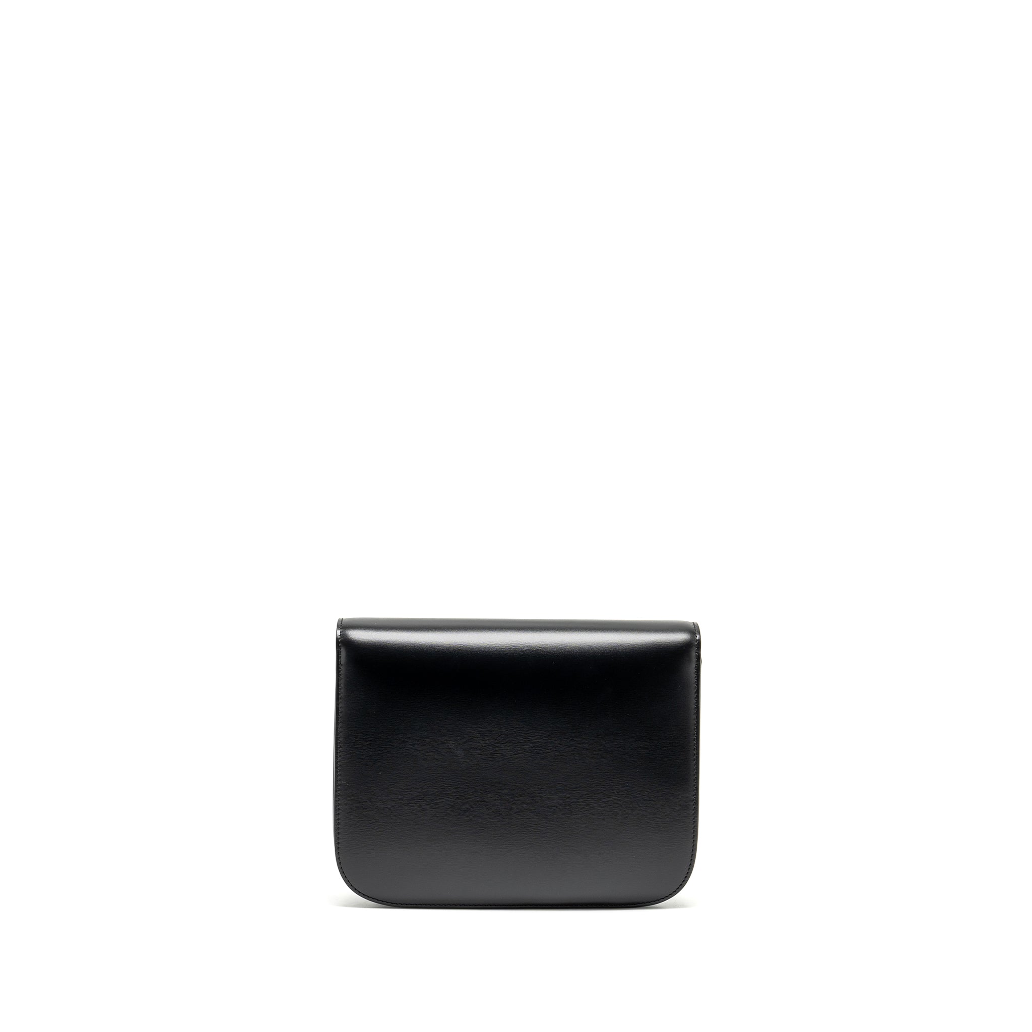 CELINE MEDIUM CLASSIC BOX BAG CALFSKIN BLACK GHW
