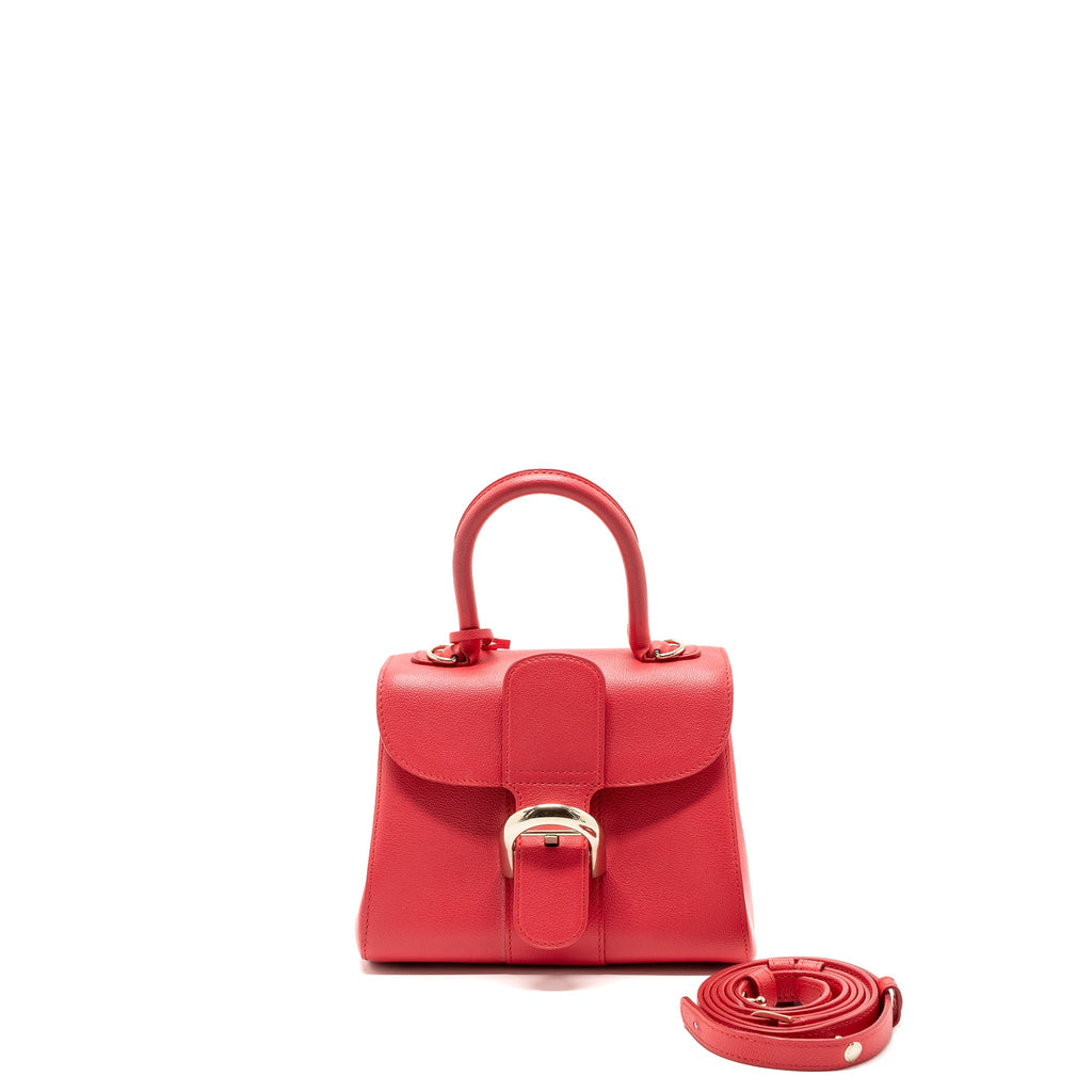 DELVAUX MINI BRILLIANT BOX CALFSKIN PINK GHW