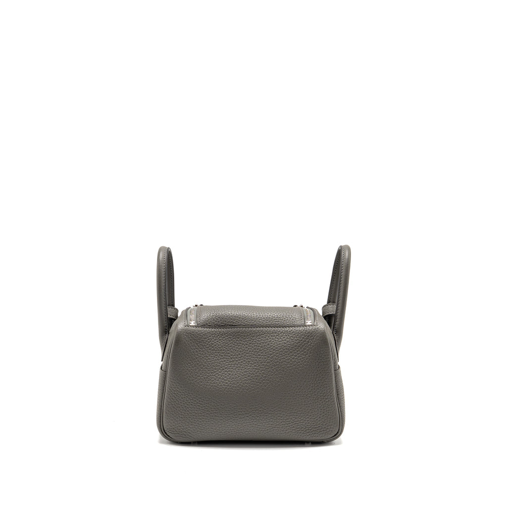 HERMES MINI LINDY CLEMENCE GRIS MEYER SHW