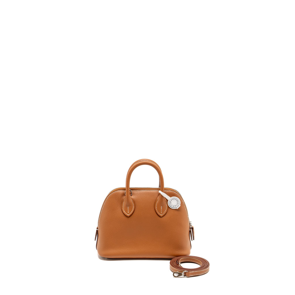 HERMES MINI BOLIDE EVERCOLOR GOLD SHW