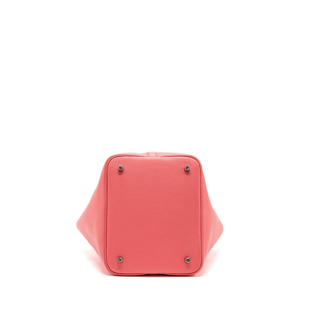 HERMES PICOTIN 22 LOCK BAG CLEMENCE ROSE AZALEE SHW