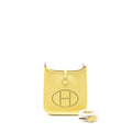 HERMES MINI EVELYNE CLEMENCE 1Z JAUNE POUSSIN SHW