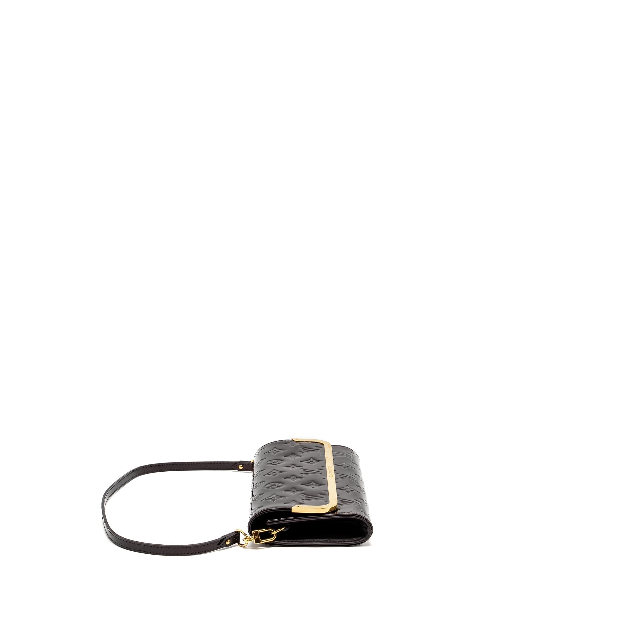 LOUIS VUITTON ROSSMORE MM MONOGRAM VERNIS AMARANTE GHW