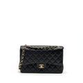 CHANEL JUMBO CLASSIC DOUBLE FLAP BAG CAVIAR BLACK GHW
