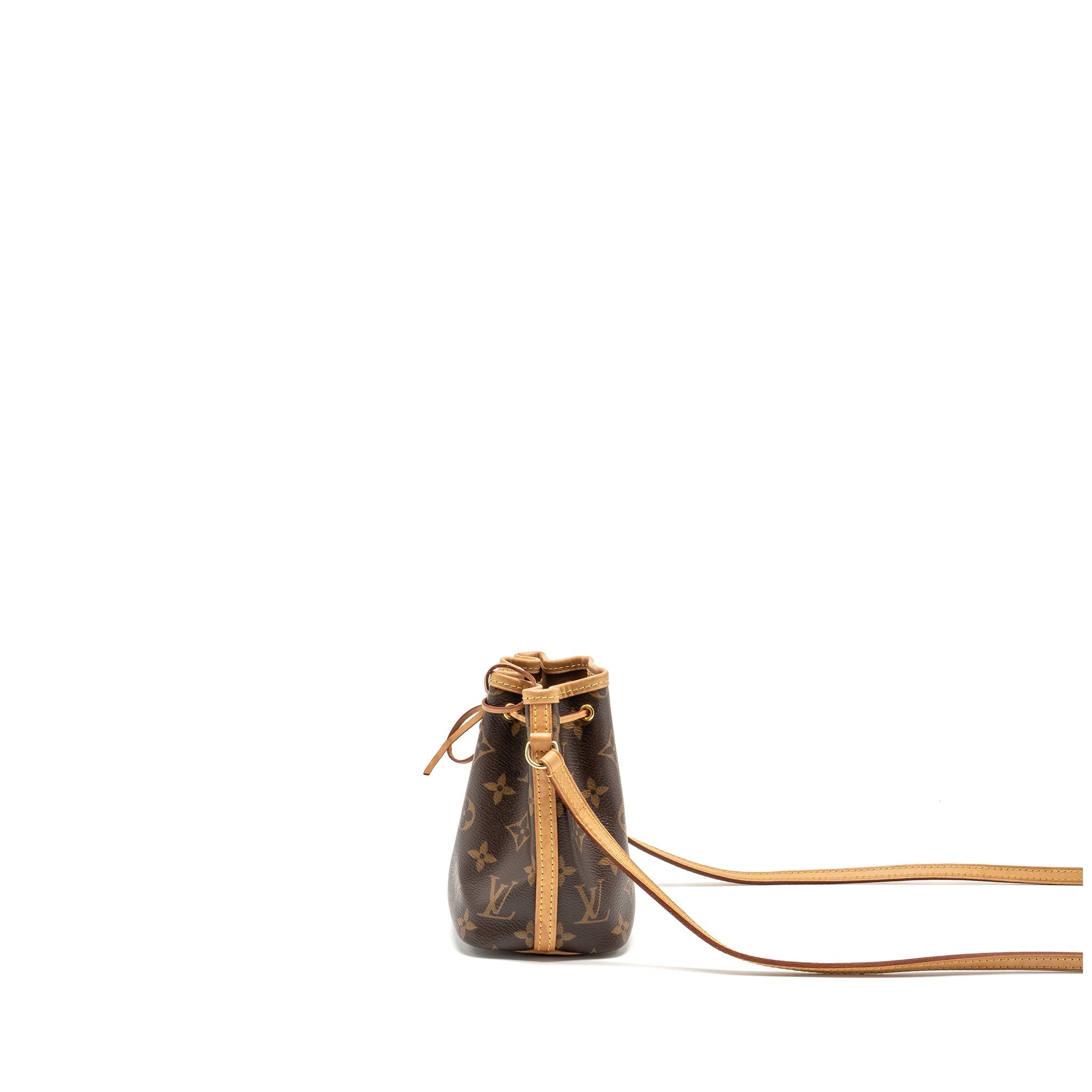 LOUIS VUITTON NANO NOE MONOGRAM CANVAS GHW